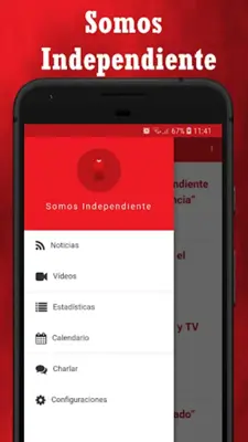 Somos Independiente android App screenshot 0