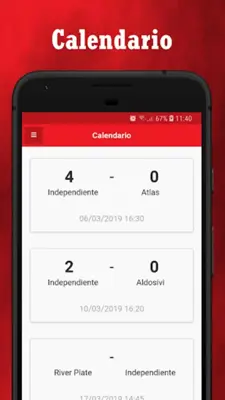 Somos Independiente android App screenshot 2