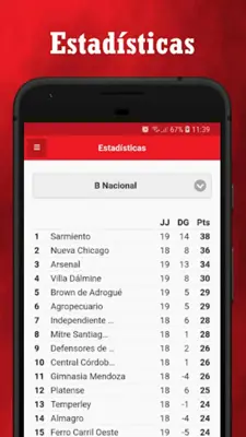 Somos Independiente android App screenshot 4