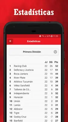 Somos Independiente android App screenshot 5