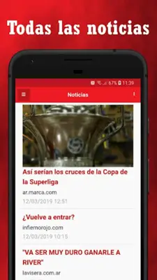 Somos Independiente android App screenshot 7